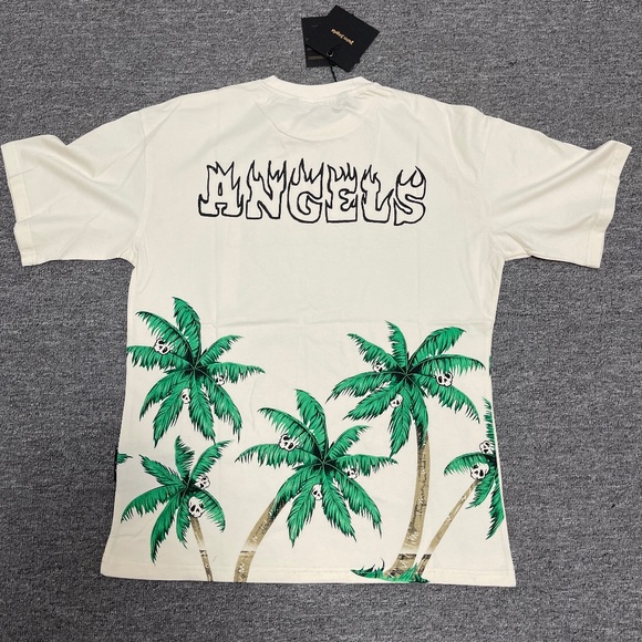Palm Angels Palms & Skull Vintage T-Shirt - Picture 1 of 2